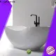 KingKonree stone resin bathtub at discount for family decoration 1
