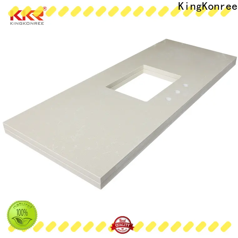 KingKonree kitchen solid surface bathroom countertops latest design for bathroom 1