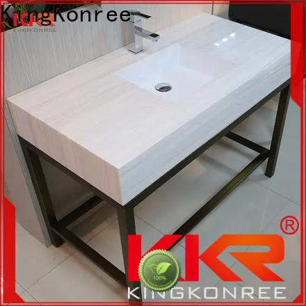 KingKonree marble hard surface countertops customized for home 1