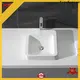 approved top mount bathroom sink kkr1328 cheap sample for hotel 1