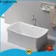 KingKonree overflow free standing soaking tubs ODM for hotel 1