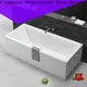 KingKonree finish stone freestanding bath at discount for shower room 1