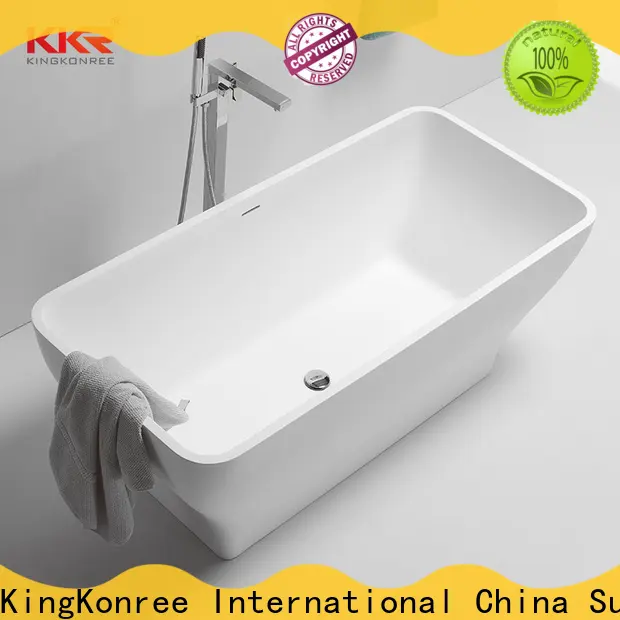 KingKonree solid surface bathtub ODM for bathroom 1