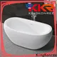 KingKonree rectangular freestanding bathtub OEM for family decoration 1