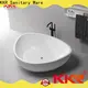 KingKonree solid surface bathtub custom for bathroom 1