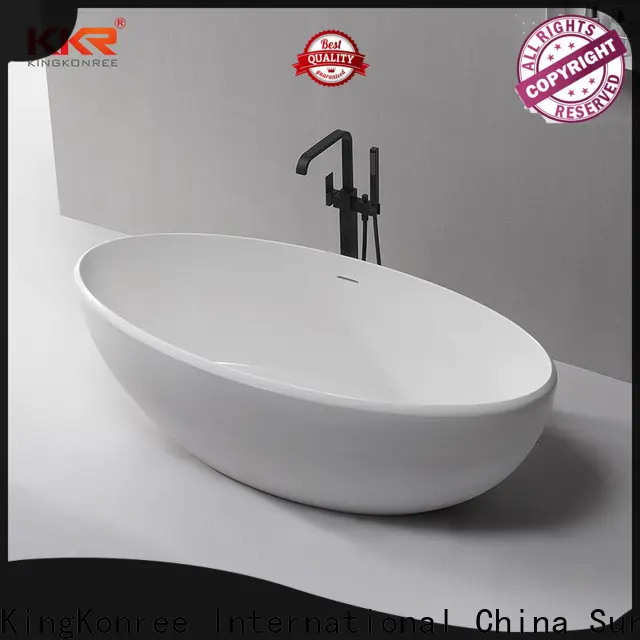 KingKonree matt free standing soaking tubs custom for family decoration 1
