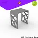 KingKonree wall mounted folding shower seat supplier for hotel 1