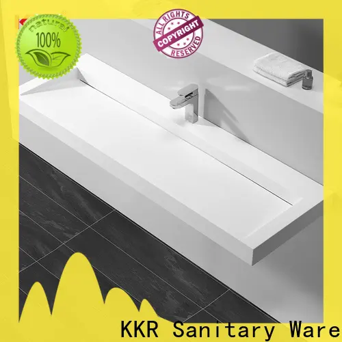KingKonree small solid surface basin top-brand for shower room 1