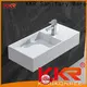 slope small wall hung basin supplier for home 1
