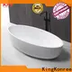 KingKonree beige sanitary ware manufactures personalized for hotel 1