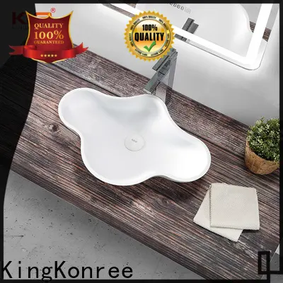 KingKonree above counter sink bowl customized for hotel 1