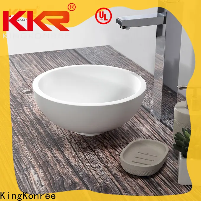 KingKonree approved above counter vessel sink cheap sample for home 1
