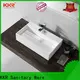 KingKonree black bathroom countertops and sinks design for home 1