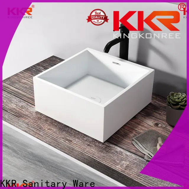 KingKonree above counter vessel sink supplier for hotel1 1
