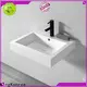 KingKonree artificial wall hung basin customized for home 1