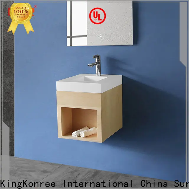 KingKonree sturdy bathroom washbasin cabinet design for toilet 1