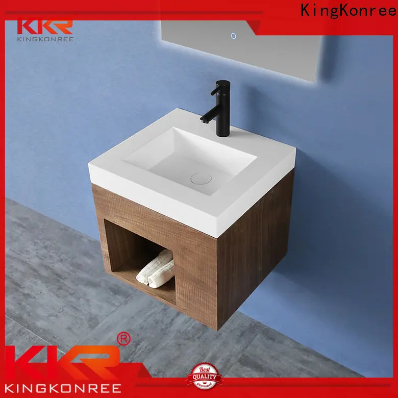 KingKonree grey bathroom washbasin cabinet design for bathroom 1