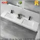 KingKonree wall hung bathroom basins sink for bathroom1 1