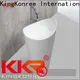 KingKonree pan shape pedestal sink manufacturer for bathroom 1