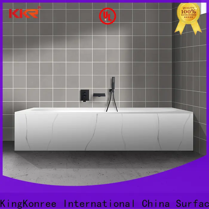 bulk production stone resin bath free design for shower room 1