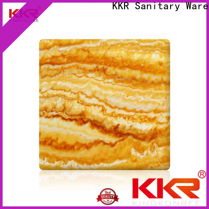 practical white solid surface countertops supplier for bathroom 1
