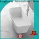 KingKonree white freestanding soaking tub ODM for shower room 1