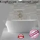 KingKonree stone freestanding bath custom for family decoration 1