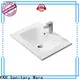 solid surface ctm bathroom basin cabinets supplier for hotel 1
