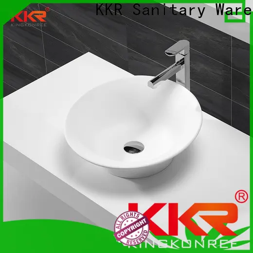 KingKonree sanitary ware above counter basins at discount for hotel 1