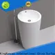 KingKonree pedestal sink manufacturer for hotel 1