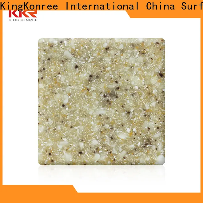 KingKonree soild acrylic worktops manufacturer for restaurant 1