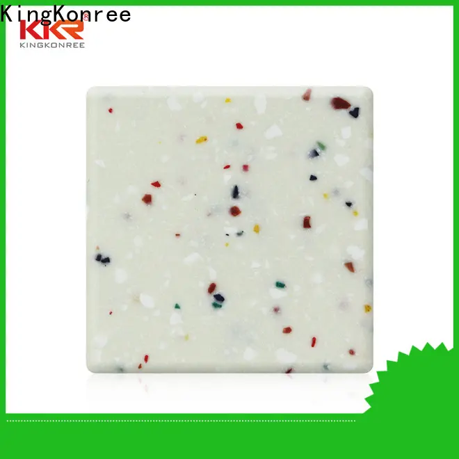 KingKonree white solid surface countertops customized for home 1