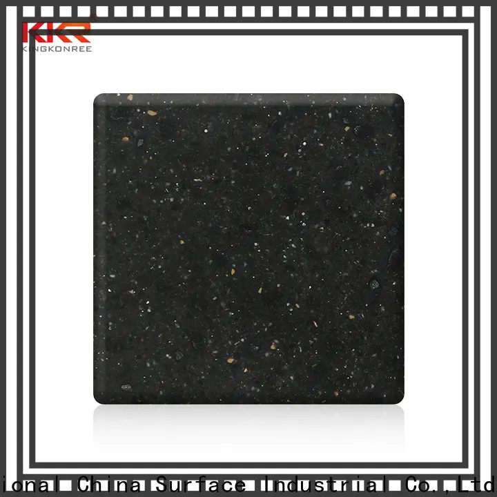 KingKonree artificial solid surface countertops prices manufacturer for restaurant 1