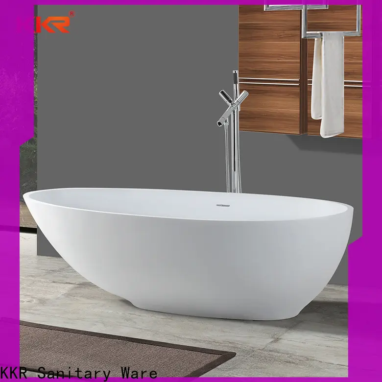 KingKonree stone resin bathtub ODM for hotel 1