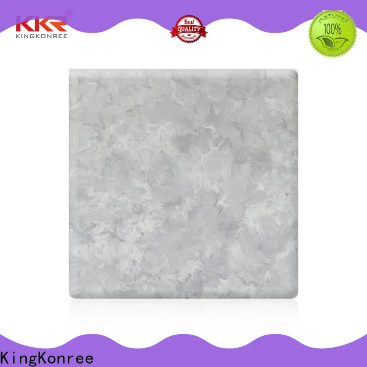 KingKonree acrylic solid surface sheet manufacturer for indoors 1