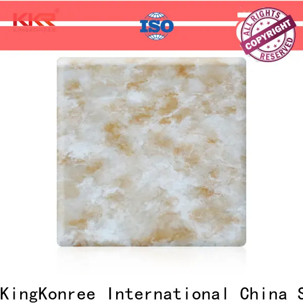white solid surface sheets from China for hotel 1