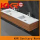 KingKonree excellent cloakroom basin with cabinet customized for hotel 1