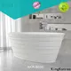 high-end round freestanding bathtub supplier for hotel 1