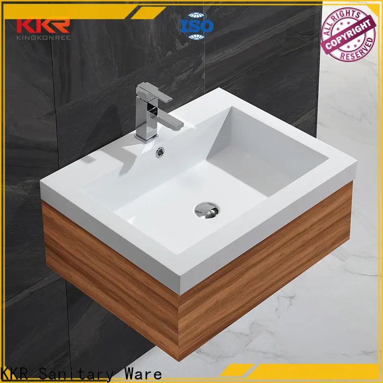 KingKonree top basin cabinet customized for hotel 1