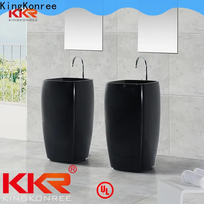 KingKonree stable floor standing basin factory price for bathroom 1