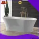 KingKonree quality artificial stone bathtub free design for hotel 1