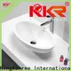 KingKonree black above counter vanity basin customized for hotel 1