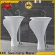 acrylic stand alone bathroom sink design for home 1