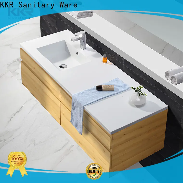 KingKonree washbasin cabinet price customized for motel 1