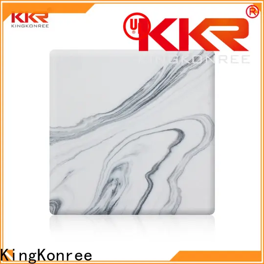 KingKonree marble acrylic solid surface sheet directly sale for indoors 1