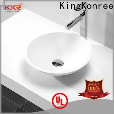 KingKonree black vanity wash basin design for hotel 1