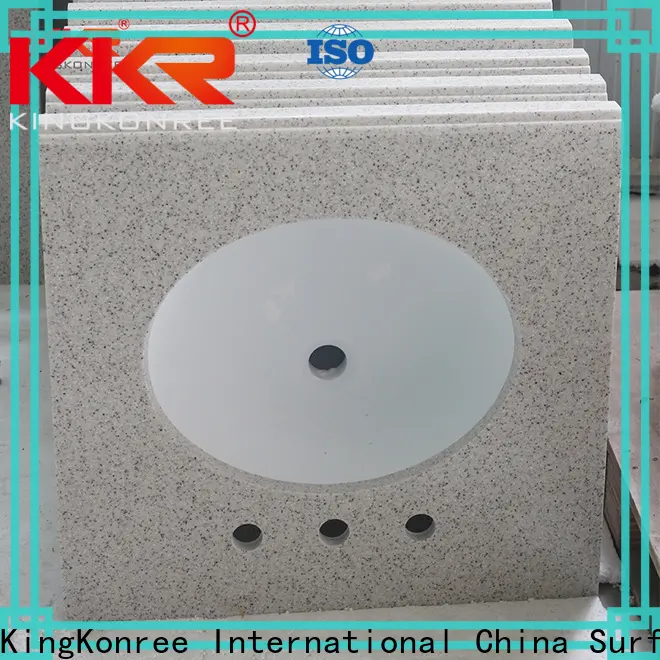 KingKonree hard surface countertops supplier for hotel1 1
