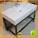 KingKonree solid solid surface bathroom countertops supplier for motel 1