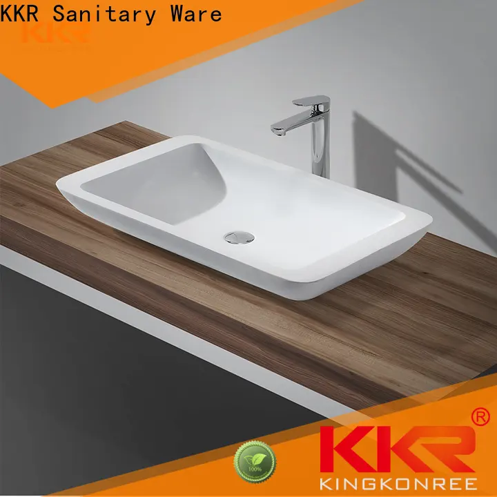 KingKonree oval above counter vanity basin at discount for room 1