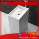 KingKonree solid basin stands for bathrooms customized for hotel 1